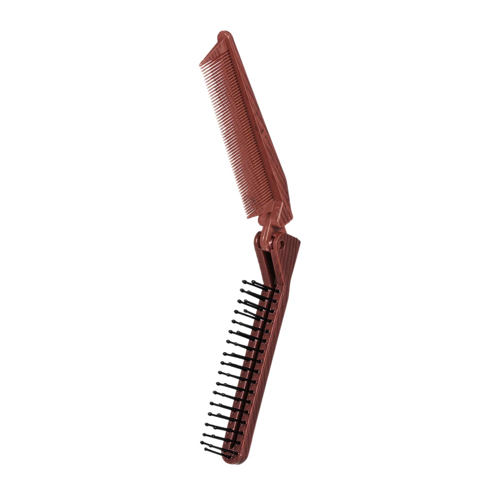 Foldable Hair Comb barber accessories Brush Anti-static Hairbrush Portable Travel Plastic Folding Detangling Hairdressing Styli Foldable Hair Comb barber accessories Brush Anti-static Hairbrush Portable Travel Plastic Folding Detangling Hairdressing Styli