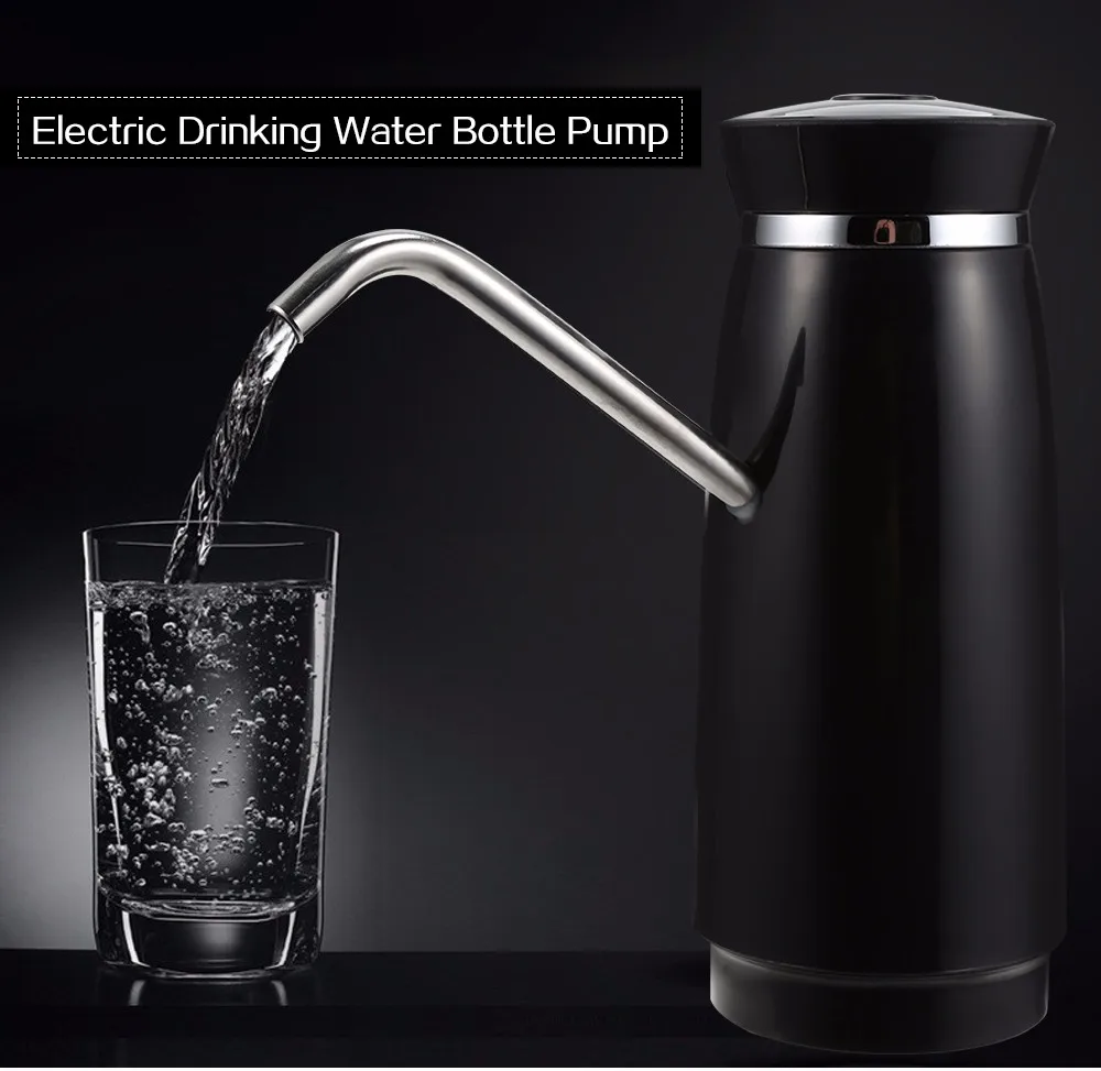 Беспроводной универсальный насос для питьевой воды, автоматическое электрическое всасывающее устройство, зарядка через usb, водяной насос, посуда для напитков