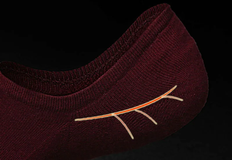 5 пара Для мужчин носок осень-зима Новый Stealth Терри моды Для мужчин силиконовые противоскользящие носки внешней торговли дышащий
