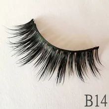 UPS 200 пара/лот толстые длинные 5D норковые ресницы долговечные норковые ресницы натуральные драматические объемное наращивание ресниц