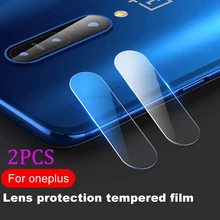 2Pcs/lot Back Camera Lens Tempered Glass For OnePlus One Plus 7 Pro 6T 6 5T 5 3T 3 1+7 Transparent Protector Protective Film