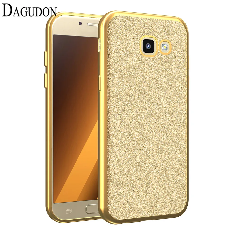 DAGUDON позолоченный чехол блестящий для телефона samsung Galaxy A5 2017 мягкий A520 ТПУ |