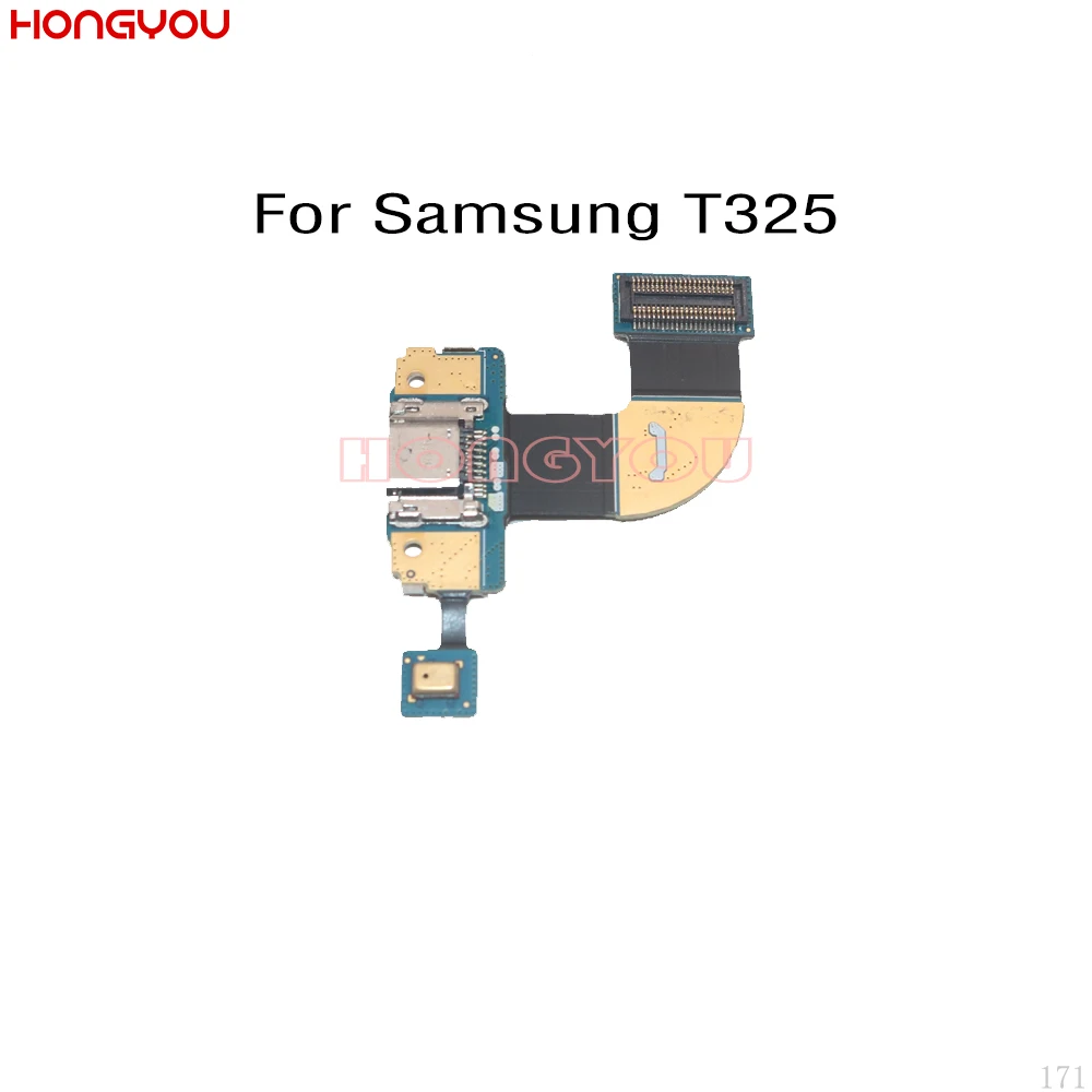 10 шт./лот для Samsung Galaxy Tab Pro 8 4 T325 T321 SM-T325 usb-разъем зарядки док-станции гибкий кабель