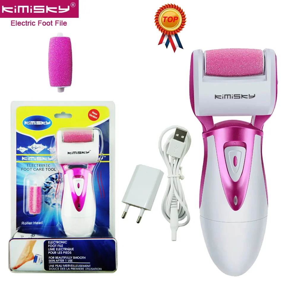 KIMISKY Rechargeable Pedicure Foot File Pedicure Electric Tools Foot Care Exfoliating Foot Care