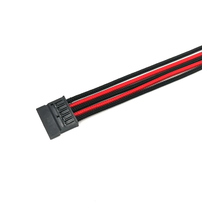 Модульный кабель питания с одним рукавом 6Pin на SATA для Corsair Type 4|sleeve sleeve|sata cable