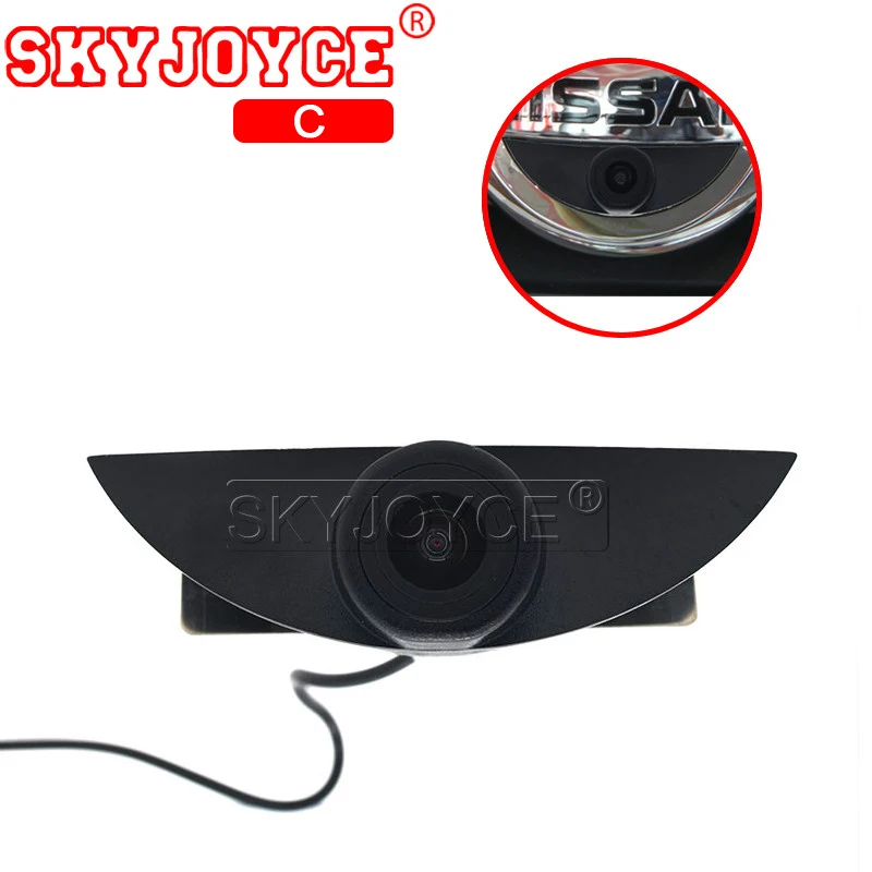 SKYJOYCE Front View Camera HD CCD Car Front LOGO Emblem Camera Japan Car Brand H T N auto Parking Camera land cruiser prado Fit (3)