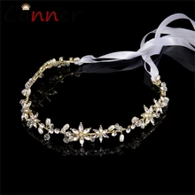 CANNER Romantic Baroque Headband Crystal/Pearl Flower Wedding Hairband Rhinestone Hair Jewelry Bridal Hair Accessories FI CANNER Romantic Baroque Headband Crystal/Pearl Flower Wedding Hairband Rhinestone Hair Jewelry Bridal Hair Accessories FI