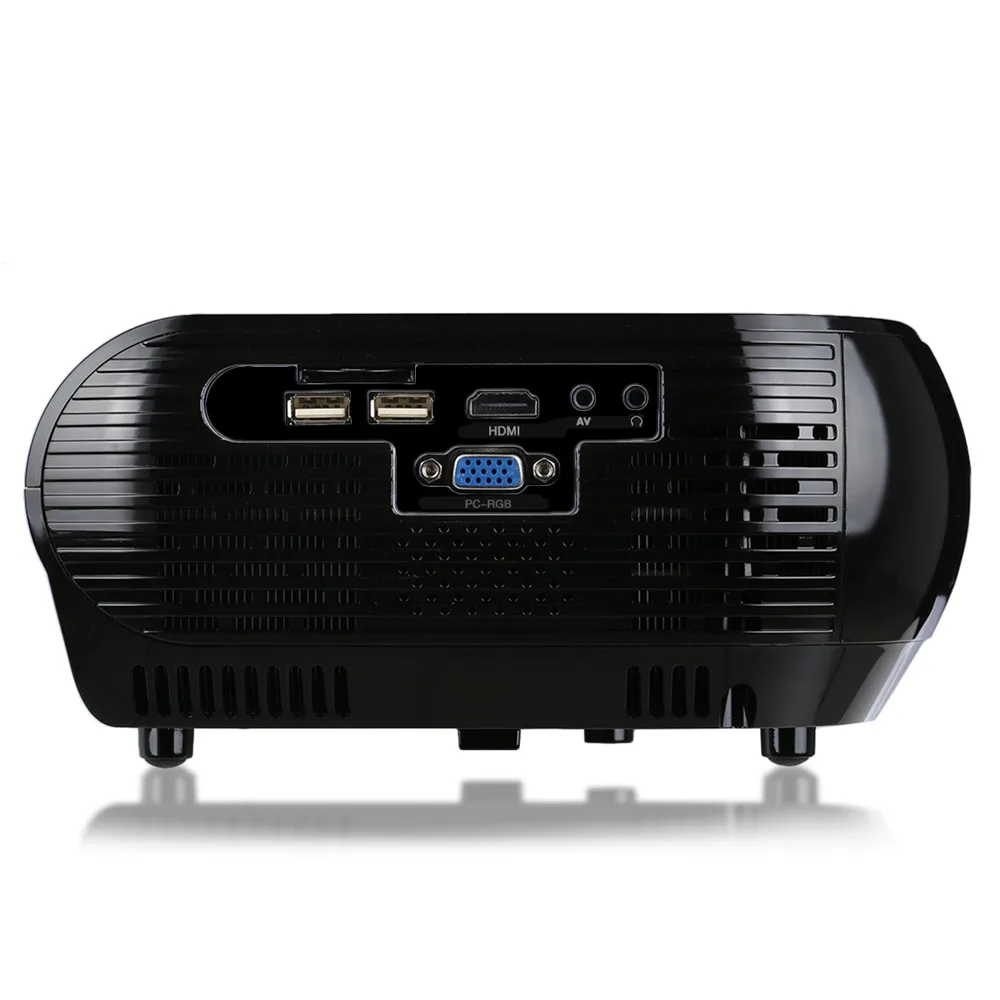 Excelvan W1 портативный проектор мультимедиа AV/VGA/HDMI/SD 2800 LED домашний кинотеатр