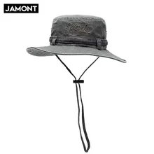 [JAMONT] Промытые хлопковые Панамы с широкими полями, рыболовная шляпа для мужчин и женщин, Панама, весна-лето, уличная дорожная шапка, НОВАЯ шапка s Gorras