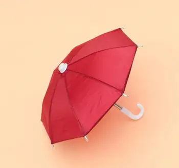 

NEW Mini Doll Umbrella Scene Decoration Small Umbrella Birthday Toys Props For Kids Children Long Handle