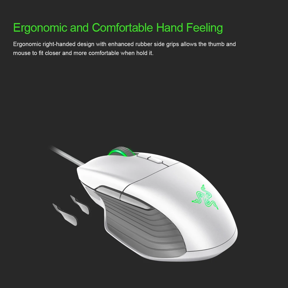 Мышь Компьютерная Razer Basilisk игровая оптическая 16000 DPI 8 программируемых
