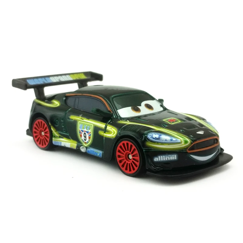 Дисней Pixar Автомобили неоновые Найджел Gearsley 1:55 литье под давлением металлический