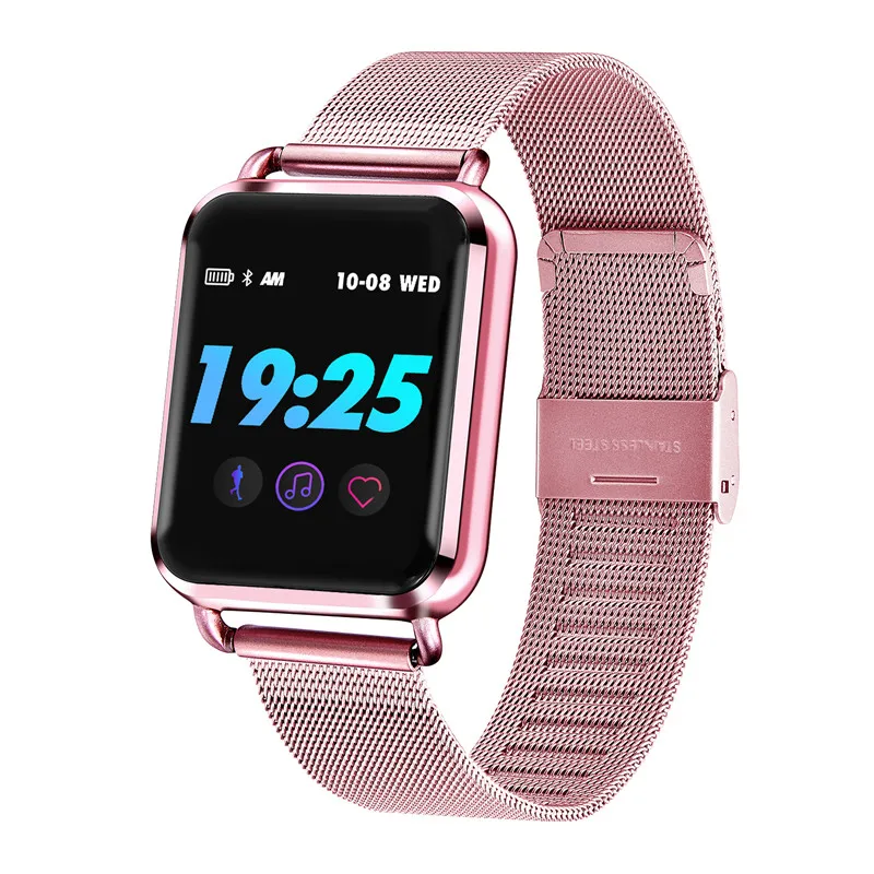 

Q3 Women Smart Watch Female physiological cycle Reminder Blood Pressure Heart Rate Measurement Smartwatch connect Android French