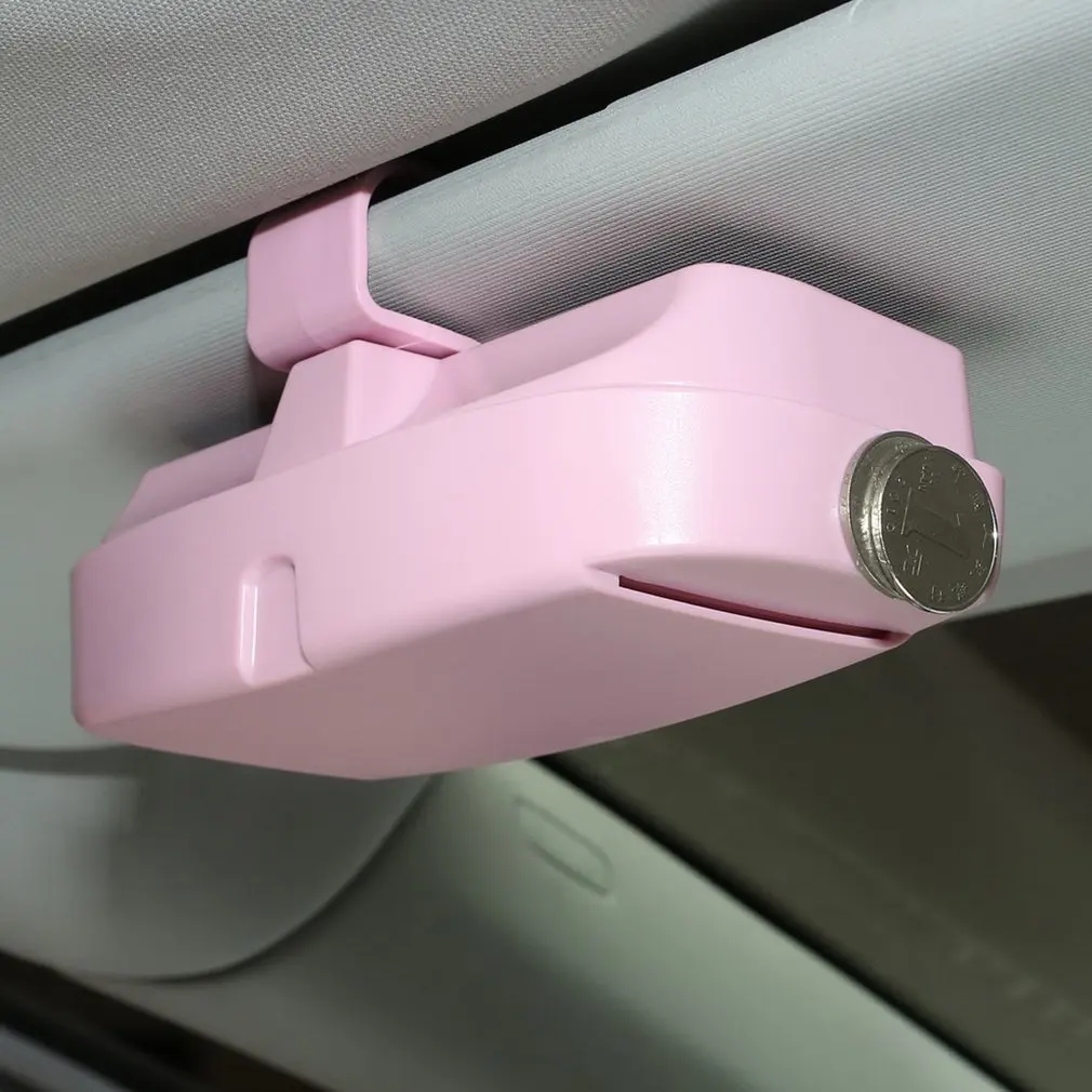 Многофункциональный автомобиль солнцезащитный козырек установлен очки Чехол хранение карт коробка