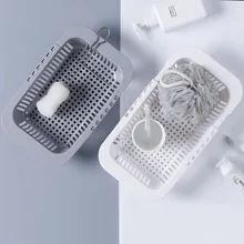 Кухонная Выдвижная пластиковая корзина для раковины пластиковый держатель для тарелок фильтры для раковины корзина для воды#4