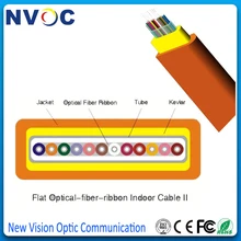 12 ядер, SM G657A1, одномодовый оптоволоконный ленточный внутренний эллиптический оптический кабель