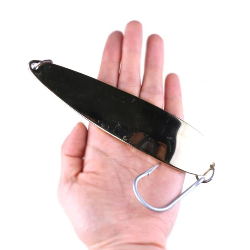 

1PCS 16*3.5cm 178g Large Spinner Spoon Fishing Lure Gold Sequins Noise Paillette Metal Fishing Tackles