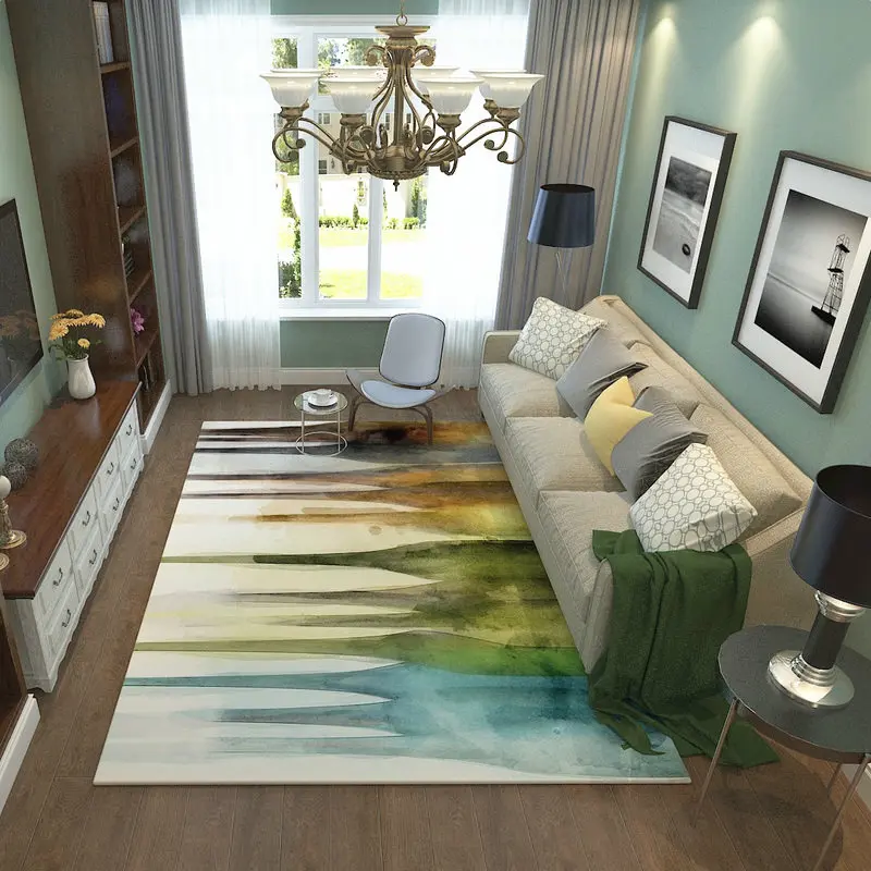  Europe Abstract Art Carpets For Living Room Home Bedroom Rugs And Carpets Sofa Coffee Table Floor M - 32846643883