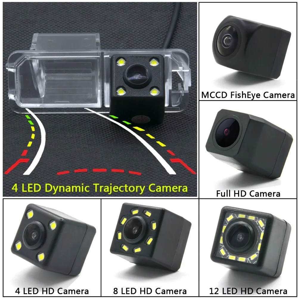 CCD LED Reverse Backup Rear View Camera For VW Golf 6 VI Polo V (6R