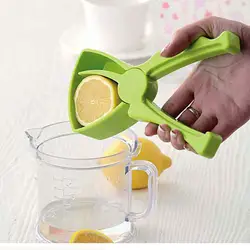 Новый фрукты овощи инструменты удобно фрукты инструмент Пластик ручной соковыжималка апельсиновый сок лимона соковыжималка для