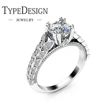 

TYPE JEWELRY fashion natural diamond core ring for lovers For women