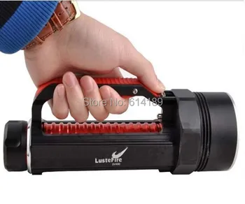 

LustFire DV400 4xCREE XM-L2 4800 Lumens Electrodeless Magnetron LED Diving Flashlight (2x26650)