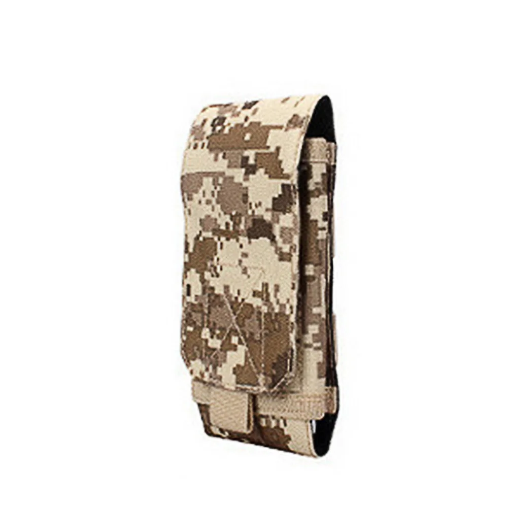 6 inch Outdoor Phone Bag Tactical Holster Camping Hiking Men Camouflage Waist Bag Phone Case for iphone 6 6s 7 7s plus #25