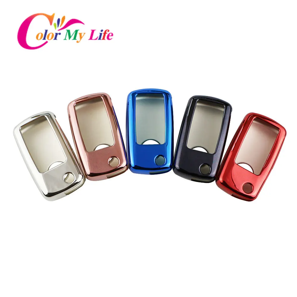 

Car Key Cover Case Shell Fob Fit for VW Golf Bora Jetta POLO GOLF Passat for Skoda Octavia A5 Fabia for SEAT Ibiza Leon
