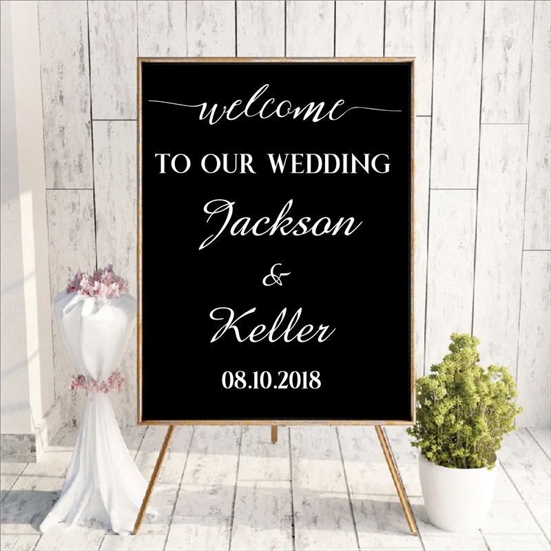 Custom Wedding Sign
