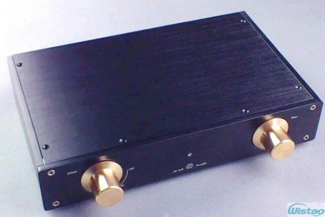 Hi Fi усилитель стерео AD797 высокочастотный настраиваемый MBL6010 D черный золотой