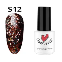 GELFAVOR гель лак для ногтей Блестки для ногтей УФ светодиодный Ногтей Устойчивый лак для ногтей новая система прямых поставок Горячие lakiery hybrydowe