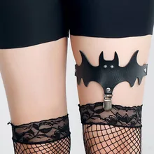 1 шт. сексуальное женское белье для женщин леди Регулируемый Хэллоуин крыло летучей мыши бедра чулки пояс для чулок