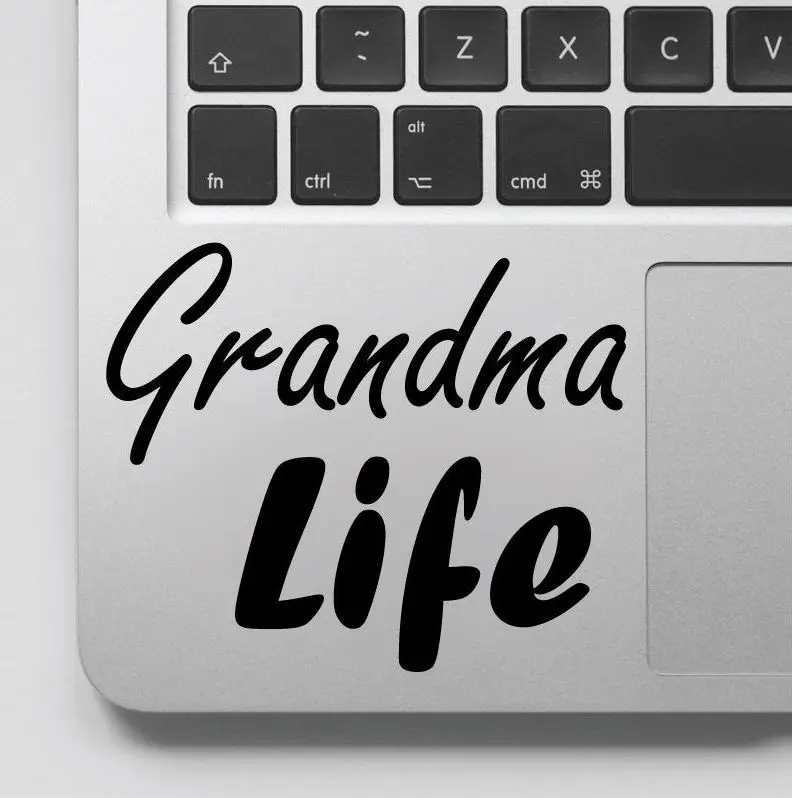 Grandma Life Decal Grandma Life Sticker Laptop Stickers Laptop Decal 