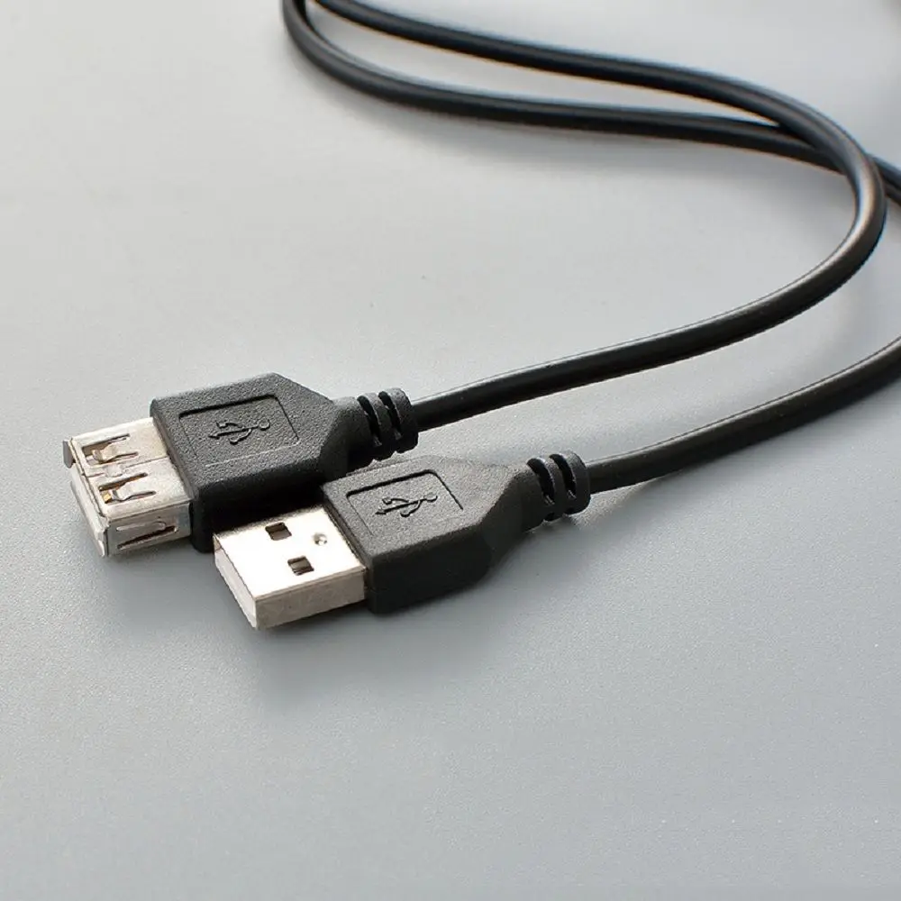 80/150 см USB кабель-удлинитель Супер Скоростной USB 2,0 кабель мужской и женский кабель-удлинитель для синхронизации данных USB 2,0