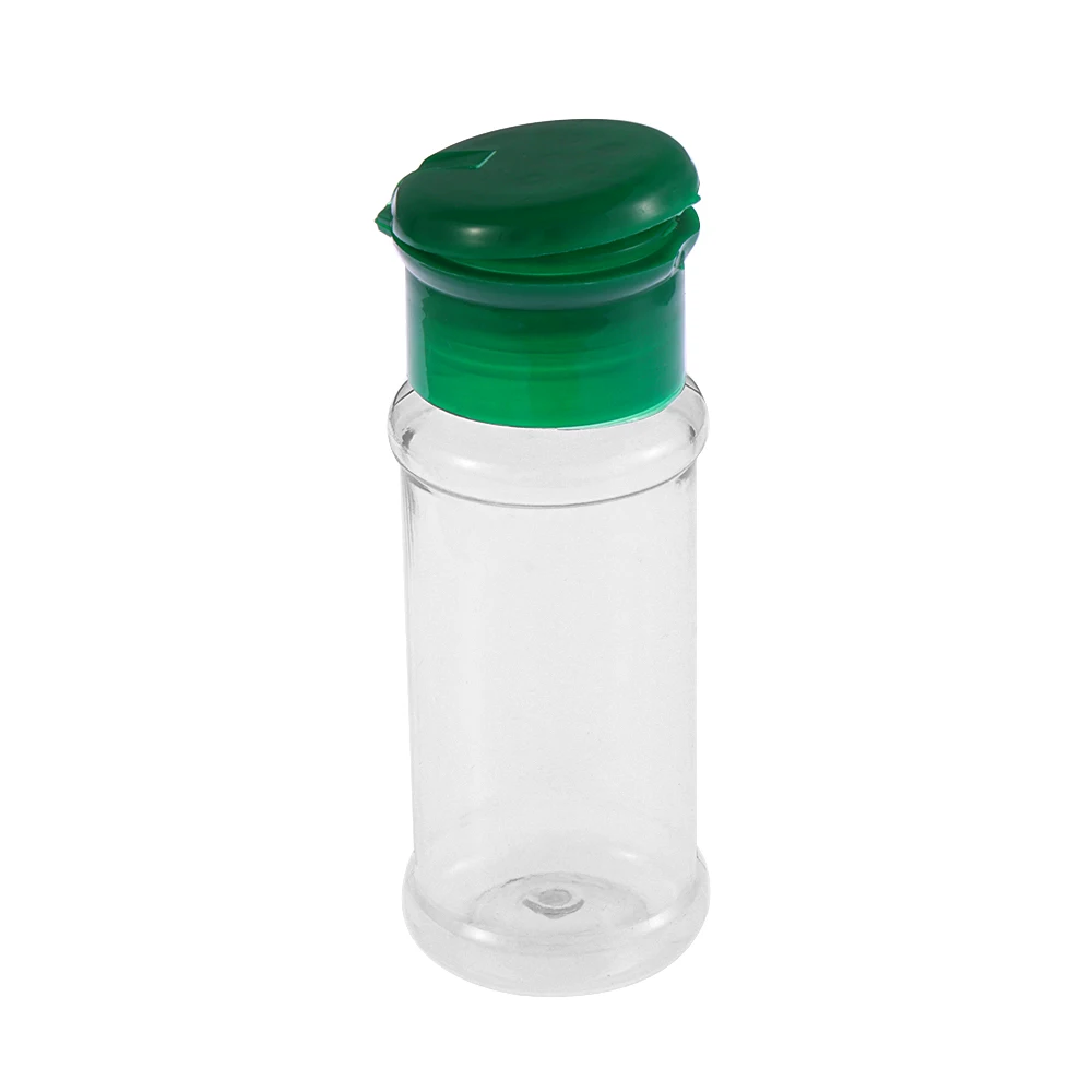 

4PCS 100ml Plastic Barbecue BBQ Condiment Bottle Spice Salt Pepper Seasoning Jar Can Cruet BBQ Kitchen Tool