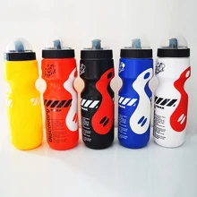 Cycling Water Bottle 750ml for Outdoor Bike Bicycle Cycling Sports Drink Jug Water Bottle Cup Black Portable Environmental