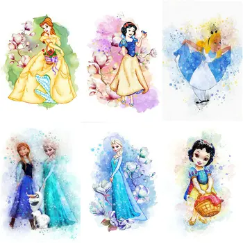 

KAMY YI 5D DIY Full Square/Round Drill Diamond Painting"Cartoon princess"Diamond Embroidery Home Stitch Decor Gift HYY