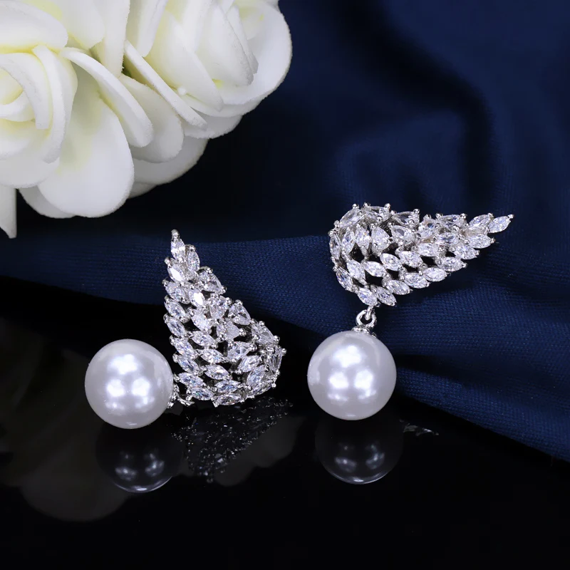 Pearl Drop Earrings 2
