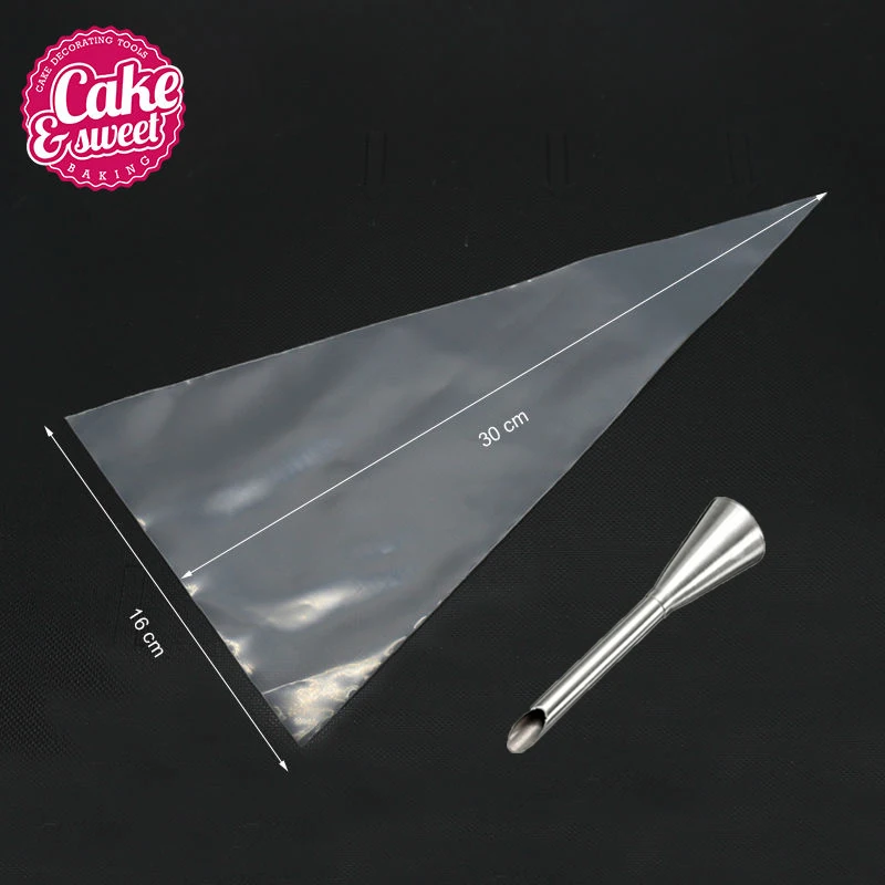 Buy 10Pcs 12 Inch Disposable Plastic Icing Bags +1Pcs