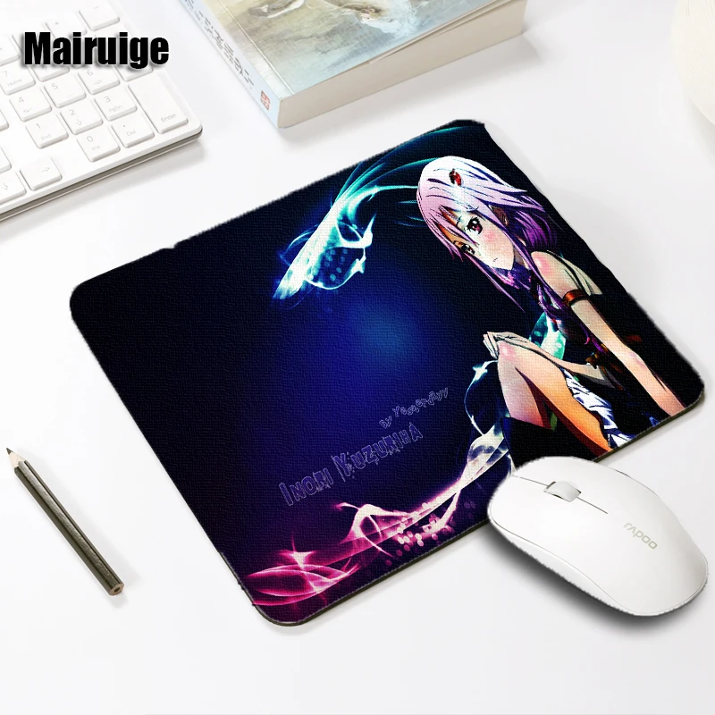 

Mairuige Role of The Anime Guilty Crown GC Mouse Pad Anime Girls Mouse Mat Pad Comfortable Soft Rubber Mat Pc Gaming Mousepad