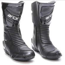 ARCX мотоциклетные длинные ботинки мужские кожаные Мотоциклетный Ботинок протектор для мотокросса гоночные ботинки протектор шестерни мотоциклиста обувь