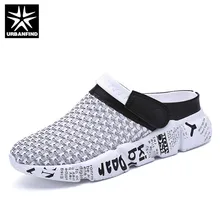 Men beach shoes,Slip On Garden Shoes Lightweight Beach Sandals For Men Sneakers Slippers Men Shoes Big Size 39-46