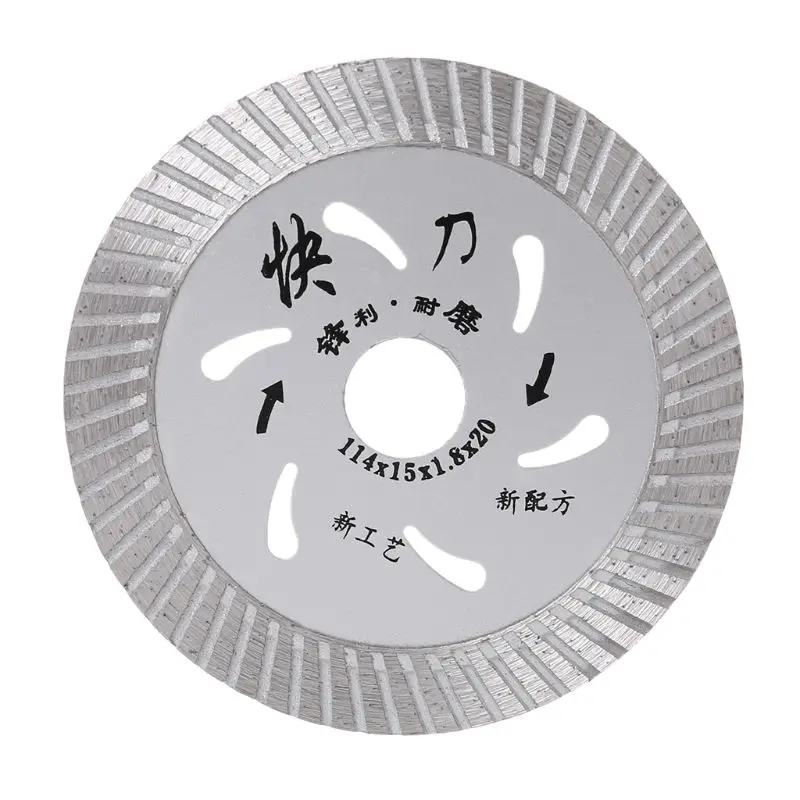 105 мм 4 дюймов ультратонкие Diamond Turbo круговой режущие диски керамика держатели для сверл режущий диск резка инструмент