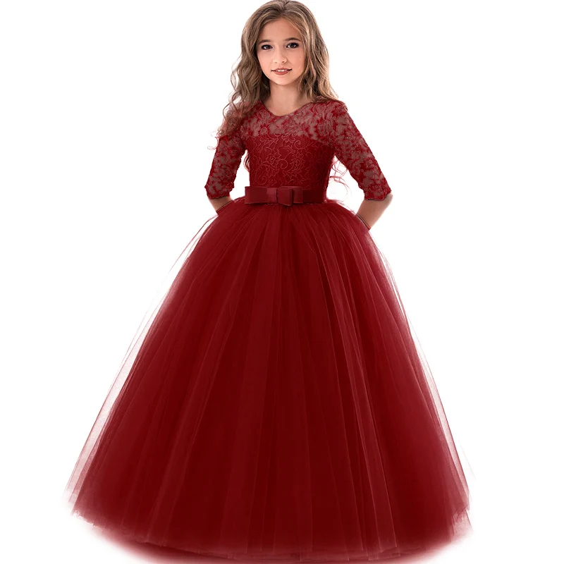 

Girl's Birthday Party Dress Flower Girl's Banquet Party First Eucharist Party Dress Little Bridesmaid Wedding Party Dress