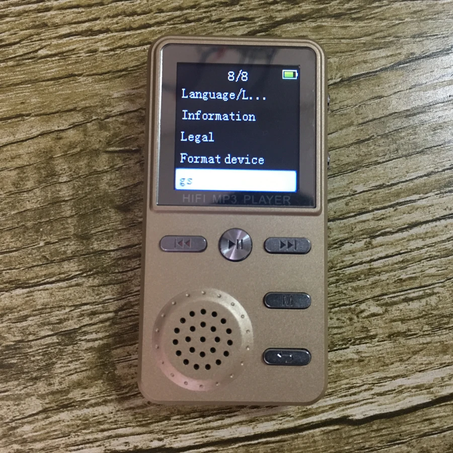 Hot Sale MP3 FM Radio Multifunction X6 Pro HIFI APT-X Digital MP3 Player Stereo Bass 4G 8GB Sport Music TF Card Clock HD Screen