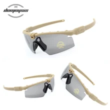 Военные Тактические Солнцезащитные очки, очки для велоспорта, пешего туризма, защита UV400, очки для стрельбы, военные поляризованные солнцезащитные очки