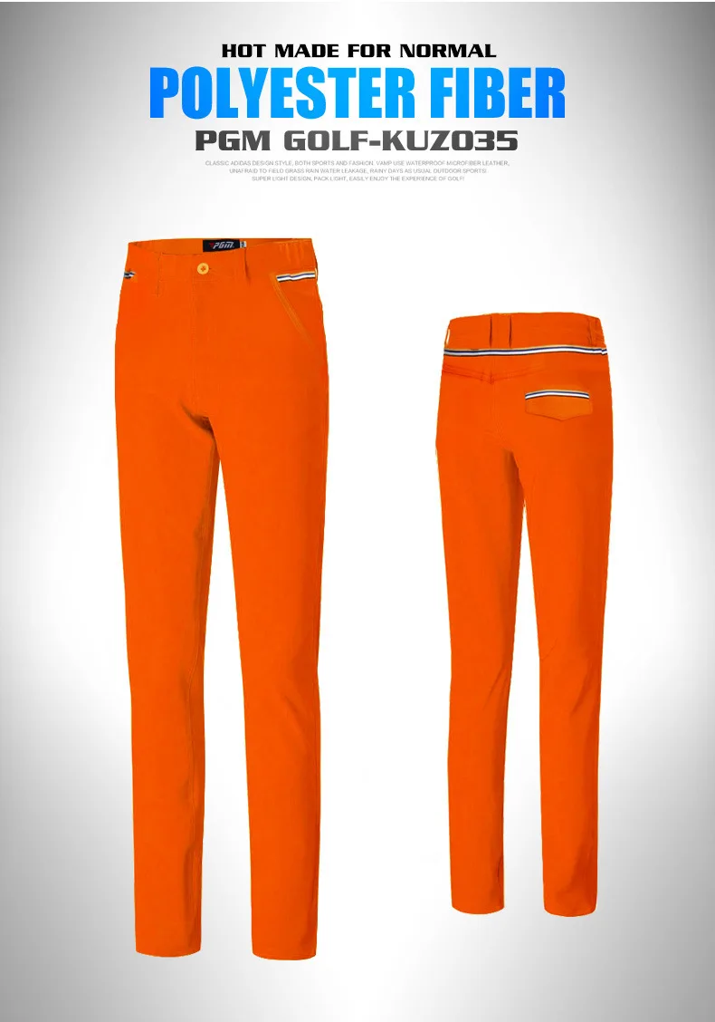 PGM Golf Apparels детские брюки для гольфа летние дышащие узкие брюки для мальчиков, размер m-xxl - Цвет: one