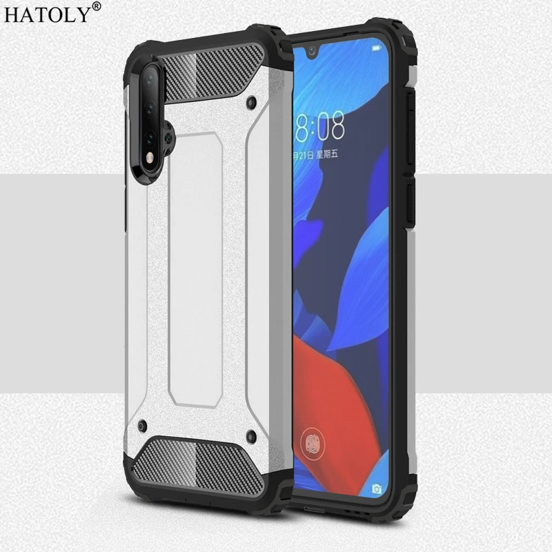 Чехол для Huawei Nova 5 Pro противоударный прочный защитный чехол силиконовый