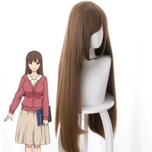 Домашняя na Kanojo Hina Tachibana Косплей парики волосы Косплей Hina Tachibana парик Хэллоуин Карнавальные парики