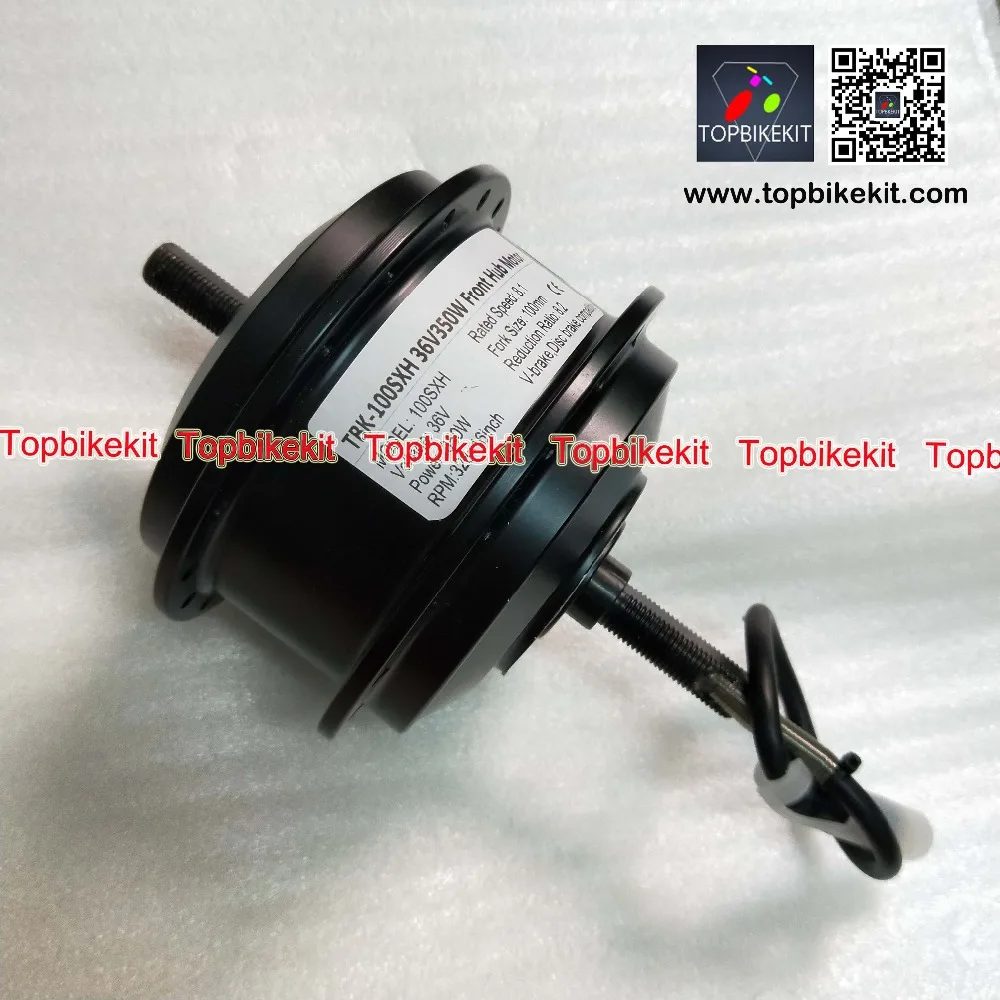 AKM 100H 36V 350W передний мотор RPM 201/328/ Ebike hub мотор/размер вилки 100mm Q100H E Scooter